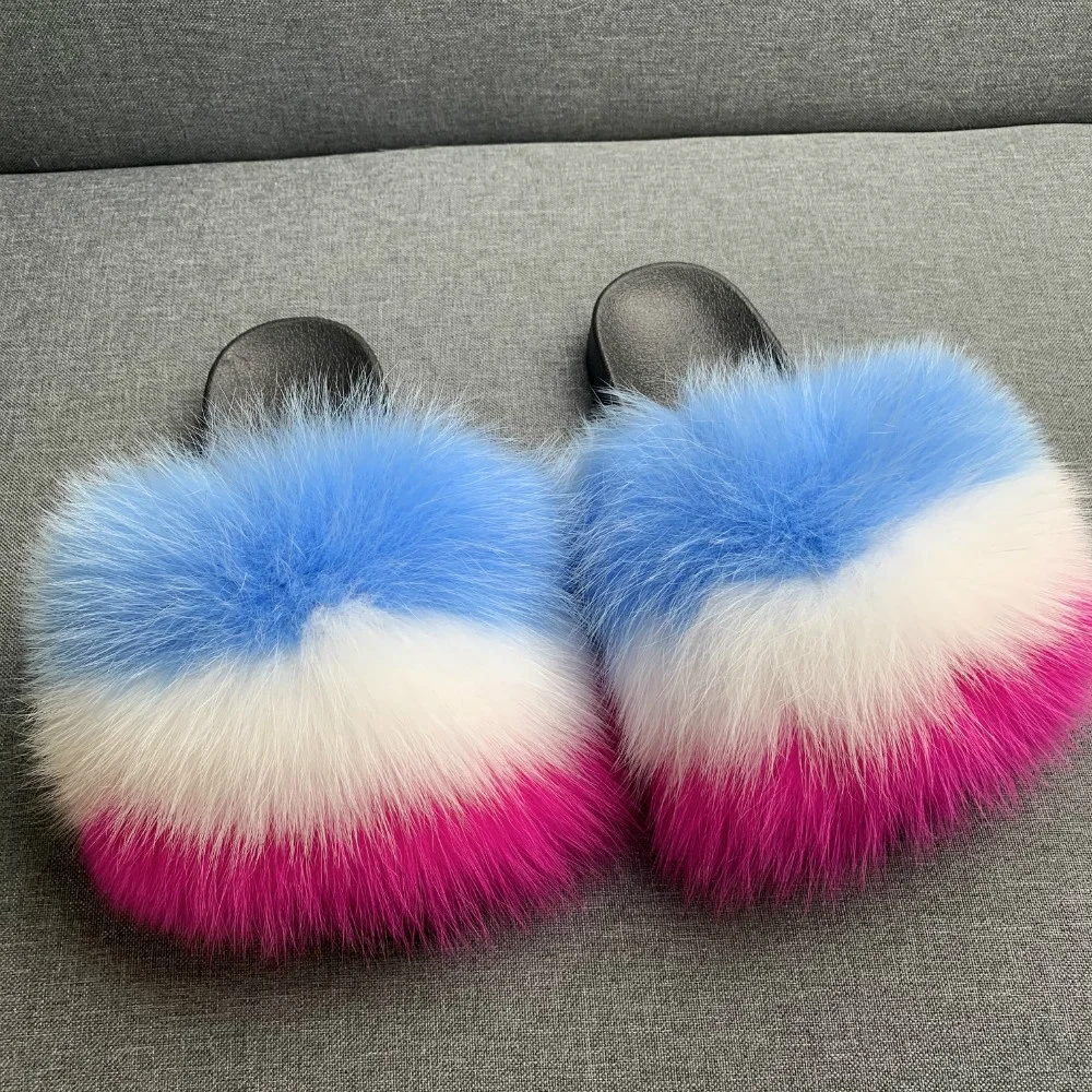 2021 X Large Women's Fashion Raccoon Shoes Custom Logo Fox Fluffy Soft Sandals Furry Slippers Women Full Fur Slides Pantuflas, Customized color
2021 X Large Women's Fashion Raccoon Shoes Custom Logo Fox Fluffy Soft Sandals Furry Slippers Women Full Fur Slides Pantuflas, Customized color