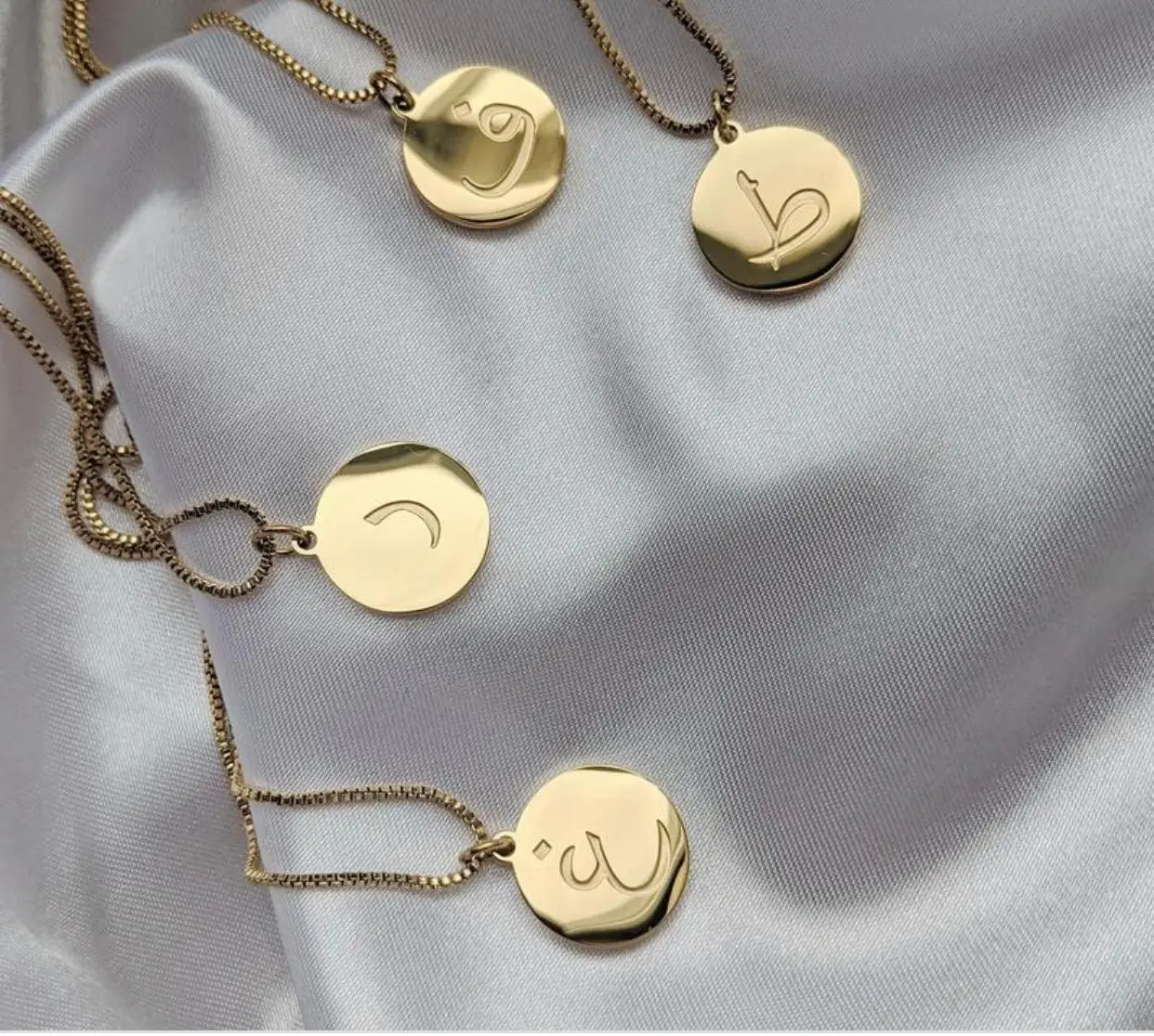 Factory Wholesale High Quality Fashion Stainless Steel Jewelry Custom Pendant Arabic Name Necklace, 3 options
Factory Wholesale High Quality Fashion Stainless Steel Jewelry Custom Pendant Arabic Name Necklace, 3 options