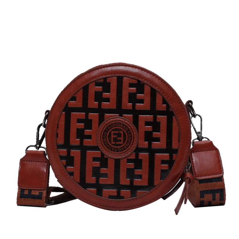 Mini Women Small Round Bag 2021 Fashion Handbag Wide Strap Shoulder Bag Designer Clutches Pouch Vintage Women Messenger Bags
Mini Women Small Round Bag 2021 Fashion Handbag Wide Strap Shoulder Bag Designer Clutches Pouch Vintage Women Messenger Bags