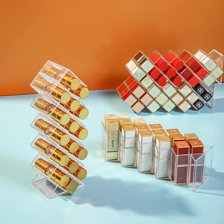 Factory supply transparent maquillage de luxe pochette rouge a levres lipstick organizer acrylic makeup organizer cosmetic
Factory supply transparent maquillage de luxe pochette rouge a levres lipstick organizer acrylic makeup organizer cosmetic