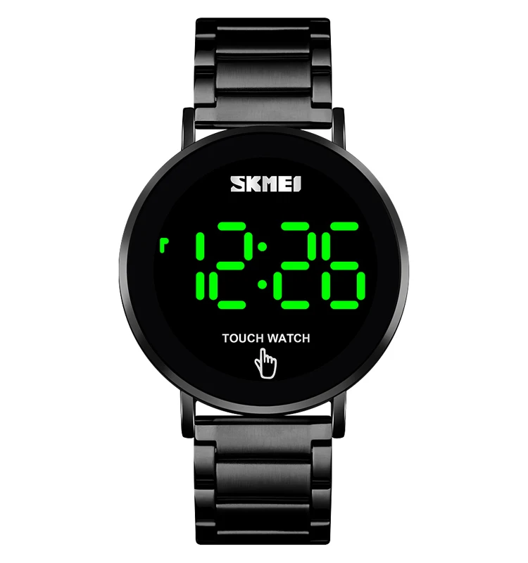 Qualified Touch screen stainless steel black color LED watches men wrist, Black, rose gold, gold, silver
Qualified Touch screen stainless steel black color LED watches men wrist, Black, rose gold, gold, silver