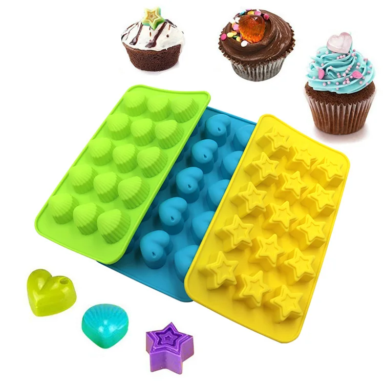 Set of 3 Non-Stick Silicone Gummy Candy,Chocolate Molds Molds For Fat Bombs Chocolate/Hearts, Stars, Shells shape, Yellow
Set of 3 Non-Stick Silicone Gummy Candy,Chocolate Molds Molds For Fat Bombs Chocolate/Hearts, Stars, Shells shape, Yellow