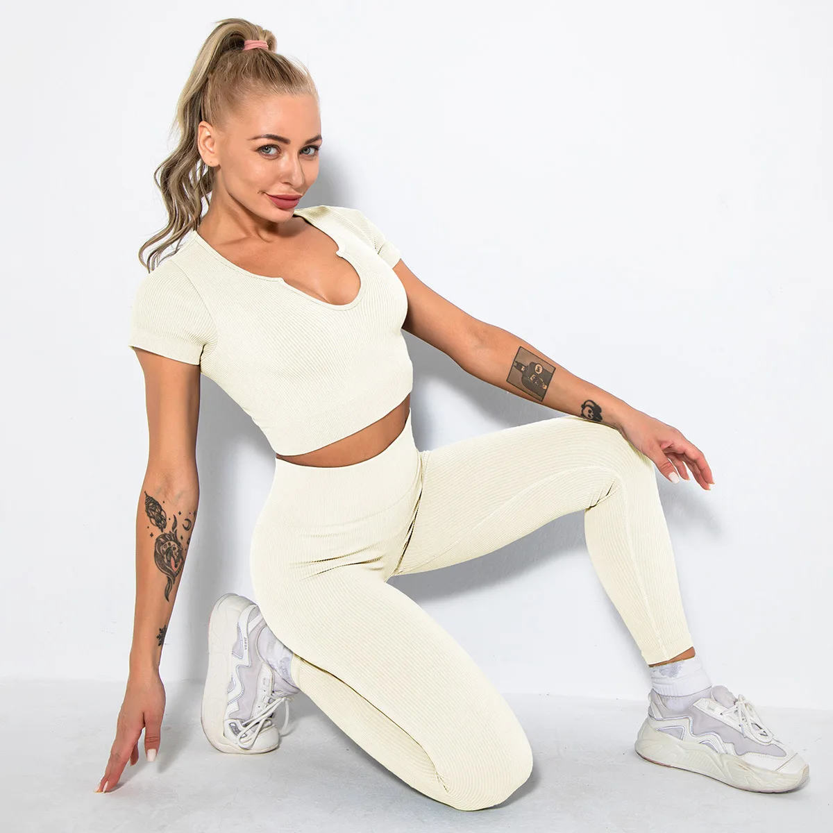 Women Light and breathable Gym Leggings running yoga suit Fitness Women's Breathable Pants&Trousers gym set, Customized colors
Women Light and breathable Gym Leggings running yoga suit Fitness Women's Breathable Pants&Trousers gym set, Customized colors