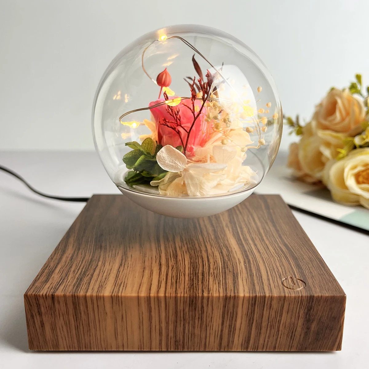 Creative Led Lamp Floating Forever Rose Lamp Flower Bulb Table Lamp Women Gift Personal Present
Creative Led Lamp Floating Forever Rose Lamp Flower Bulb Table Lamp Women Gift Personal Present