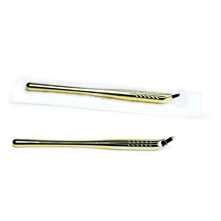 Private Label 2 Colors Disposable Microblading Pen Hand Tools for 3D Eyebrow Permanent Makeup Tattoo Pen, Rose gold,light gold
Private Label 2 Colors Disposable Microblading Pen Hand Tools for 3D Eyebrow Permanent Makeup Tattoo Pen, Rose gold,light gold
