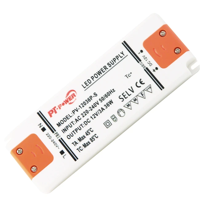 Wholesale Power Supply 12V Led Driver 36W indoor high Efficiency LED strip power supply, White
Wholesale Power Supply 12V Led Driver 36W indoor high Efficiency LED strip power supply, White