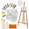 hot selling children drawing art set with easel