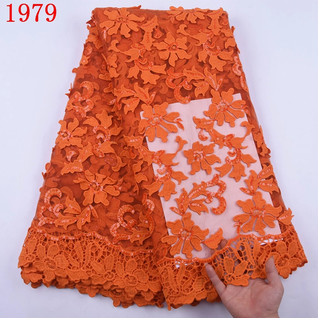 Free Shipping Nigerian Lace Fabric With Sequin Embroidery Milk Silk Lace With Aqqliques Embroidery Cord Net Lace 1979
Free Shipping Nigerian Lace Fabric With Sequin Embroidery Milk Silk Lace With Aqqliques Embroidery Cord Net Lace 1979