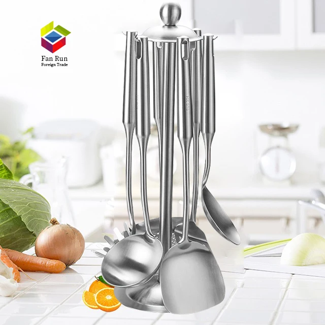 Kitchen utensils 304 stainless steel accessories promotional gifts cooking tool sets
Kitchen utensils 304 stainless steel accessories promotional gifts cooking tool sets