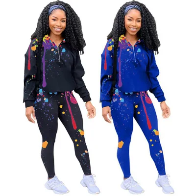 B35320A 2020 Ready to ship autumn fashion lady casual sexy print sports clothes set
B35320A 2020 Ready to ship autumn fashion lady casual sexy print sports clothes set