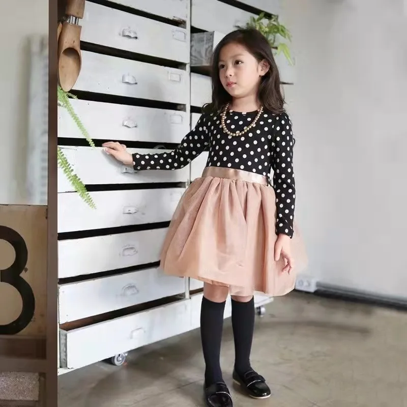 2021 Spring New Fashion Polka Dot Elegant Kids Girl Dresses Long Sleeve Clothing Girls Clothes Princess Dress
2021 Spring New Fashion Polka Dot Elegant Kids Girl Dresses Long Sleeve Clothing Girls Clothes Princess Dress