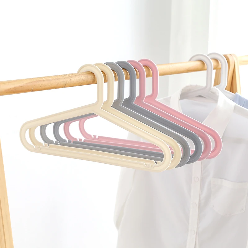 Plastic Adult's Clothes Hanger Nordic Simple Style Wet And Dry Plastic Non-slip hanger Adult Seamless Hanger For Clothes, Beige, dark grey, light grey, white, pink
Plastic Adult's Clothes Hanger Nordic Simple Style Wet And Dry Plastic Non-slip hanger Adult Seamless Hanger For Clothes, Beige, dark grey, light grey, white, pink