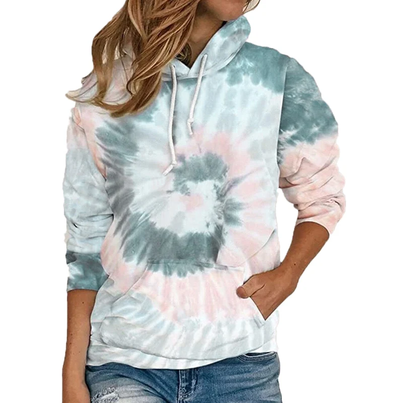 New Arrival Fashion Woman Hoodies Sweatshirts Tie Dye Pattern Pullover Hoodie Women's Hoodies
New Arrival Fashion Woman Hoodies Sweatshirts Tie Dye Pattern Pullover Hoodie Women's Hoodies