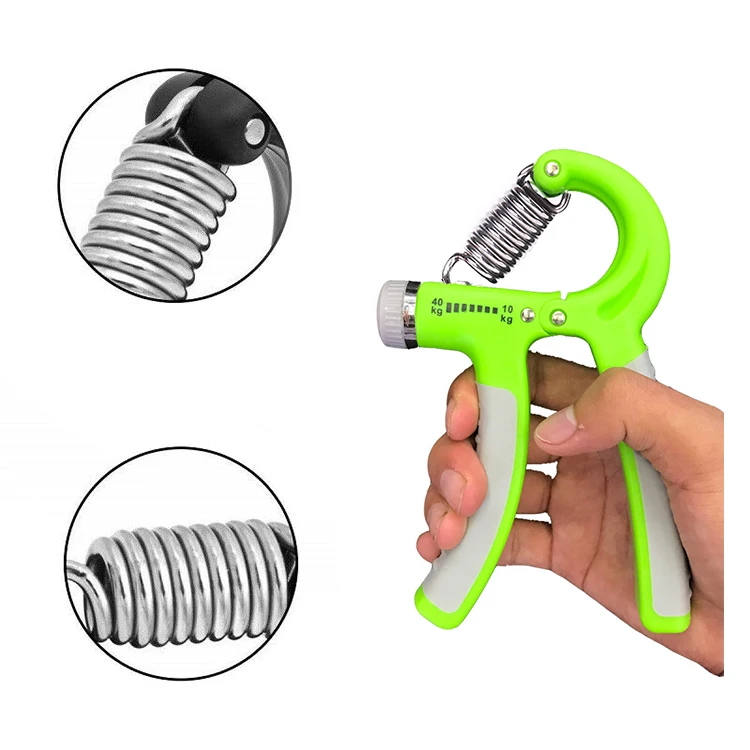 Gym Hand Exerciser Grip Strengthener fitness hand grip, Yellow/orange/gray/green/rose
Gym Hand Exerciser Grip Strengthener fitness hand grip, Yellow/orange/gray/green/rose