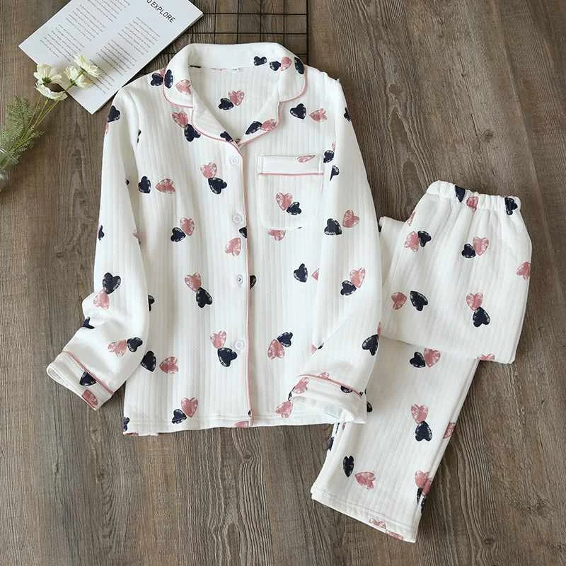 Autumn and winter new sleepwear set ladies spring and autumn cotton long-sleeved trousers thick warm cotton suit suit home servi, Required
Autumn and winter new sleepwear set ladies spring and autumn cotton long-sleeved trousers thick warm cotton suit suit home servi, Required