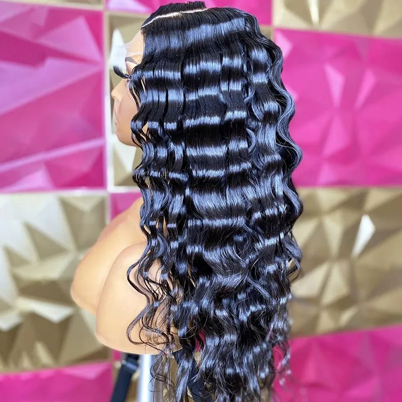 Vendore Qingdao Virgin Brazilian Cuticle Aligned Hair Closure Wig Deep Wave Human Lace Wig Transparent Lace
Vendore Qingdao Virgin Brazilian Cuticle Aligned Hair Closure Wig Deep Wave Human Lace Wig Transparent Lace
