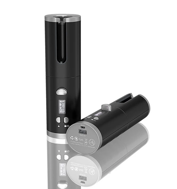 Mini Portable Ionic Magic Auto Wireless Flat Curling Iron Automatic Electric Travel Cordless Usb Rechargeable Hair Curler, Grey with red
Mini Portable Ionic Magic Auto Wireless Flat Curling Iron Automatic Electric Travel Cordless Usb Rechargeable Hair Curler, Grey with red