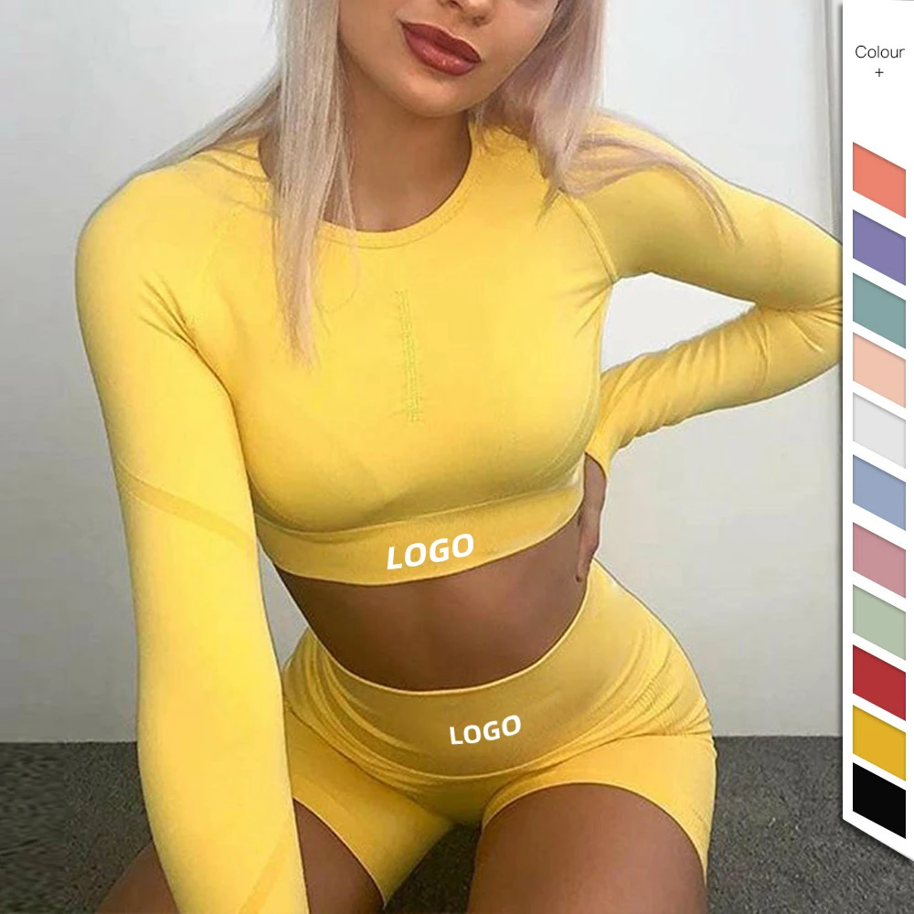 2020 Private Label Fitness Apparel Logo Clothing Women 2 Piece Short Yoga Set Women, Customized colors
2020 Private Label Fitness Apparel Logo Clothing Women 2 Piece Short Yoga Set Women, Customized colors