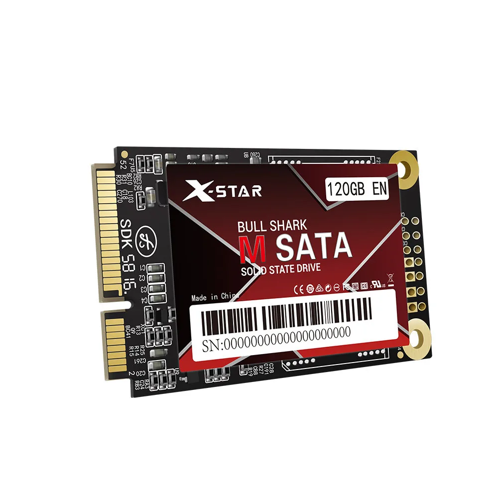 X Star Msata Ssd 64gb 128gb 256gb 512gb 1tb Mini Sata Solid State Drive