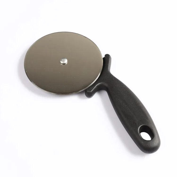 Customizable baking tool wheel blade sliver stainless steel pizza cutter with plastic handle
Customizable baking tool wheel blade sliver stainless steel pizza cutter with plastic handle