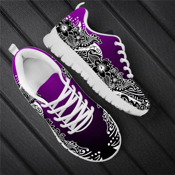 Polynesian Hawaii Hibiscus Pattern Purple Style Women Fashion Sneaker Trainer Mesh Breathable Comfortable Casual Outdoor Fitness, Customized color
Polynesian Hawaii Hibiscus Pattern Purple Style Women Fashion Sneaker Trainer Mesh Breathable Comfortable Casual Outdoor Fitness, Customized color