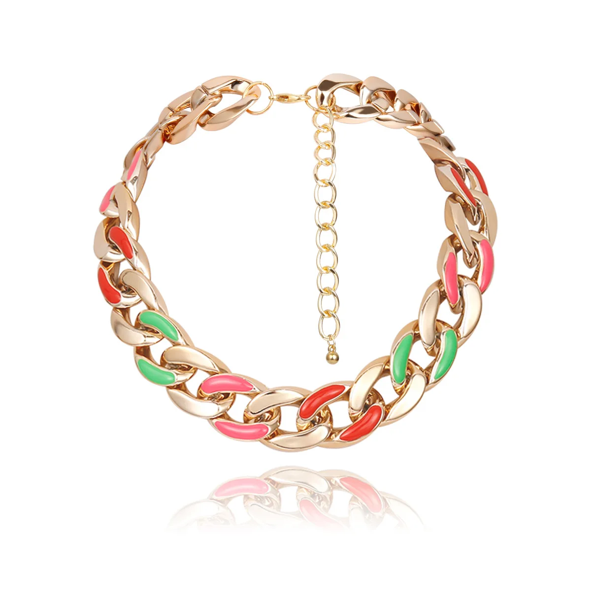 HPXmas Hip Hop Style Rock Thick Chain Woman Jewelry Gold Color Exaggerated Metal Chunky Necklace Wholesale
HPXmas Hip Hop Style Rock Thick Chain Woman Jewelry Gold Color Exaggerated Metal Chunky Necklace Wholesale