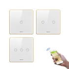Smart Switch 2 gang switch socket wall switch Touch Glass panel APP Control Voice Control