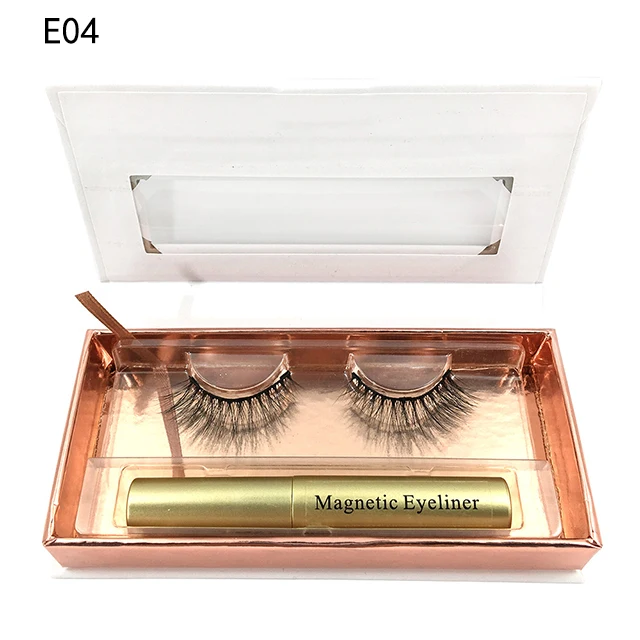 Wholesale 3 magnet eyeliner silk 3d magnetic fake eyelashes, Natural black
Wholesale 3 magnet eyeliner silk 3d magnetic fake eyelashes, Natural black