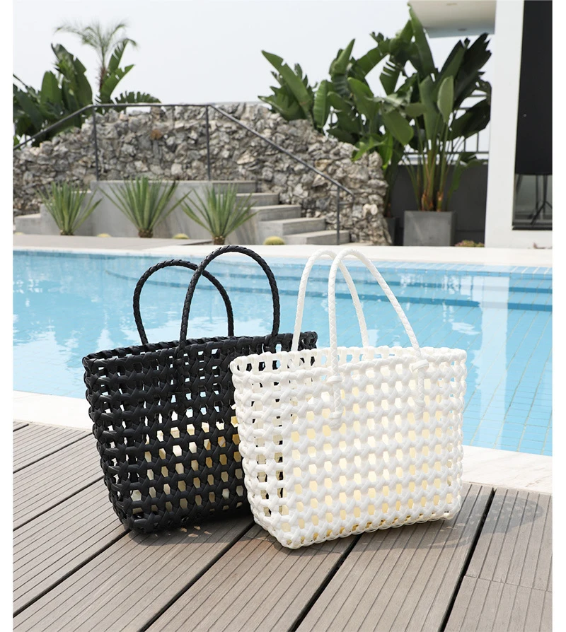2021 summer custom woven casual handbag canvas mother-in-law bag hollow beach bag female wholesale, Black
2021 summer custom woven casual handbag canvas mother-in-law bag hollow beach bag female wholesale, Black