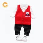 2019 Hot Selling Sweaters waistcoats Cardigans Children's knitted sweater kids clothing boy clothes sets