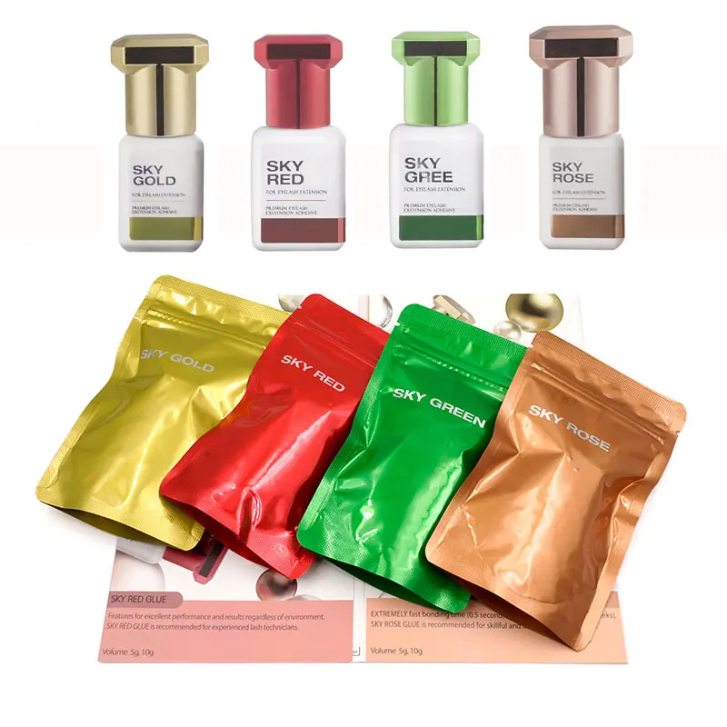 Sky 1-2s Dry Time Eyelash Extensions Korea Original Glue 4 Types Strong Adhesive Most Powerful Fastest Gel For Grafted, Black eyelash glue
Sky 1-2s Dry Time Eyelash Extensions Korea Original Glue 4 Types Strong Adhesive Most Powerful Fastest Gel For Grafted, Black eyelash glue