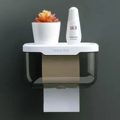 Wall Mounted Modern Toilet Paper Holder Waterproof Toilet Paper Holder Plastic Transparent Paper Holder
Wall Mounted Modern Toilet Paper Holder Waterproof Toilet Paper Holder Plastic Transparent Paper Holder