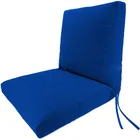 Blue deep seat sponge foam cushion custom outdoor back cushions for sale
