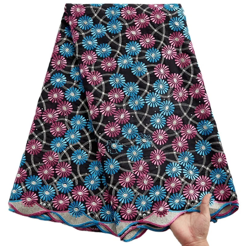 Fashion Colorful design Women Dress Fabric African Lace Dress fabric High Quality Swiss Cotton Lace Fabric For Dress 2375, As shown in the photos
Fashion Colorful design Women Dress Fabric African Lace Dress fabric High Quality Swiss Cotton Lace Fabric For Dress 2375, As shown in the photos