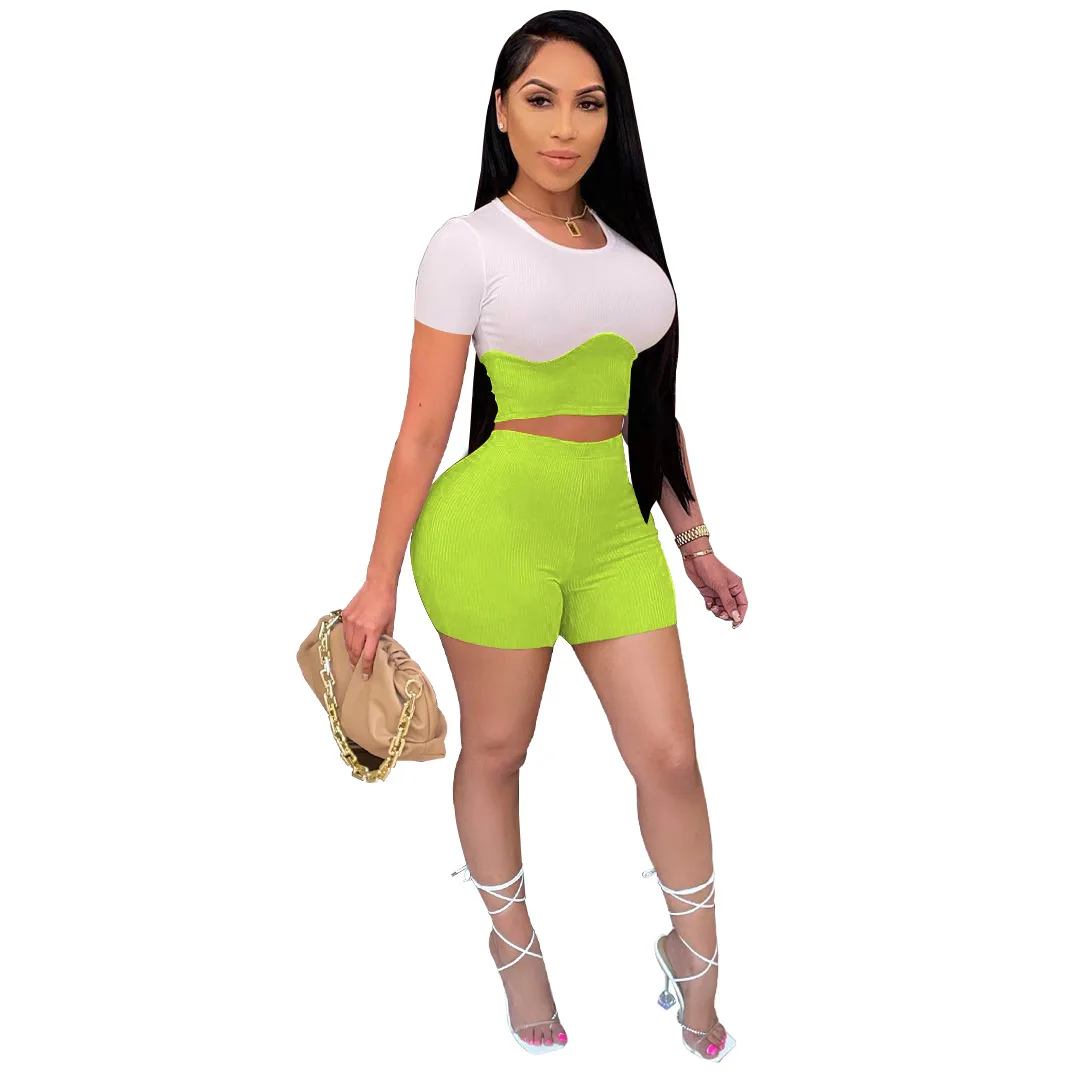 Women Tracksuit Ribbed Two Pieces Set Crop Top Long Pants 2 Pieces Set Ribbed Sports Suit Raised Lines Patten Outdoor Wear, Picture color
Women Tracksuit Ribbed Two Pieces Set Crop Top Long Pants 2 Pieces Set Ribbed Sports Suit Raised Lines Patten Outdoor Wear, Picture color