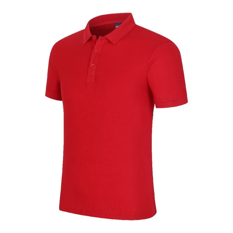 Cotton short-sleeved polo shirt custom work clothes embroidery printed logo shirt men's lapel t-shirt, Customized color
Cotton short-sleeved polo shirt custom work clothes embroidery printed logo shirt men's lapel t-shirt, Customized color