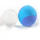 Low MOQ Custom Logo Printed TPR Stress Ball Soft Lycra Water Bouncing Ball Gel Stress Ball