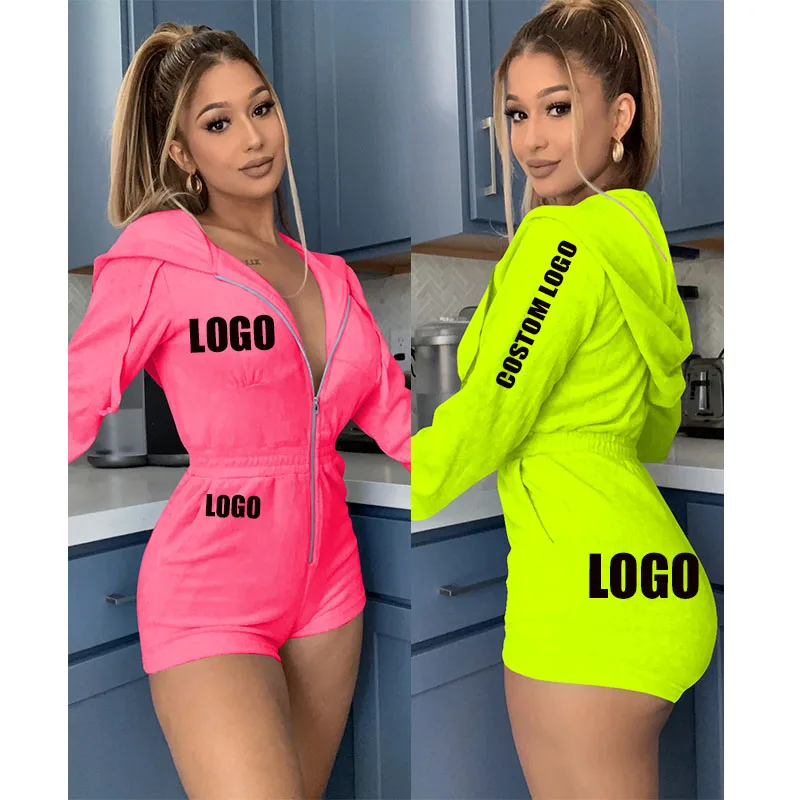 Free Ship new sexy one-piece shorts with hooded short sleeves zipper women fall jumpsuit, Customized color
Free Ship new sexy one-piece shorts with hooded short sleeves zipper women fall jumpsuit, Customized color