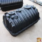小型 HDPE 0.6 m3 に 2.5m3 ハウスホールドメンテナンスフリー地下浄化槽用トイレの水治療システム