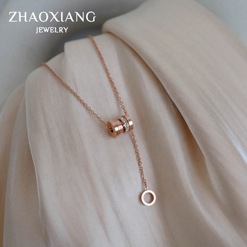 Gold Plated Choker Necklaces For Women Stainless Steel Fashion Cylinder Jewelry 2021 Wholesale Price
Gold Plated Choker Necklaces For Women Stainless Steel Fashion Cylinder Jewelry 2021 Wholesale Price