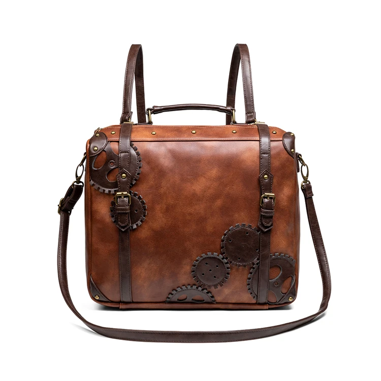 2021 New Leather Retro Handbags Women Oil Rivet Handbags Messenger Leather Tote Bag, Brown
2021 New Leather Retro Handbags Women Oil Rivet Handbags Messenger Leather Tote Bag, Brown