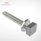 Logo Customization Water Heaters Water Heater Dn100 4.5kw Water Oil Gas Flange Tubular Boiler Inline Heaters