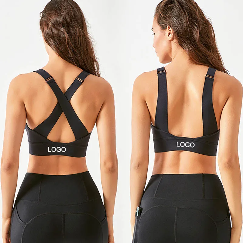 Customize S-3XL Plain Yoga Gym Outfits Cross Back Push Up Silicone Bra sports Vest Outdoor Workout Clothes fitness tops 2022
Customize S-3XL Plain Yoga Gym Outfits Cross Back Push Up Silicone Bra sports Vest Outdoor Workout Clothes fitness tops 2022