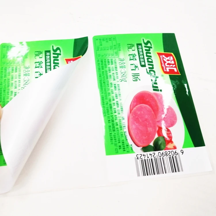 Sausage Packaging Label