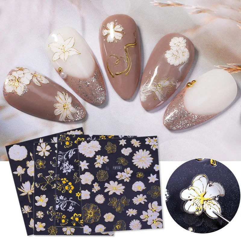 New Arrival nail stickers flower butterfly heart design for nail art decoration, As pic
New Arrival nail stickers flower butterfly heart design for nail art decoration, As pic