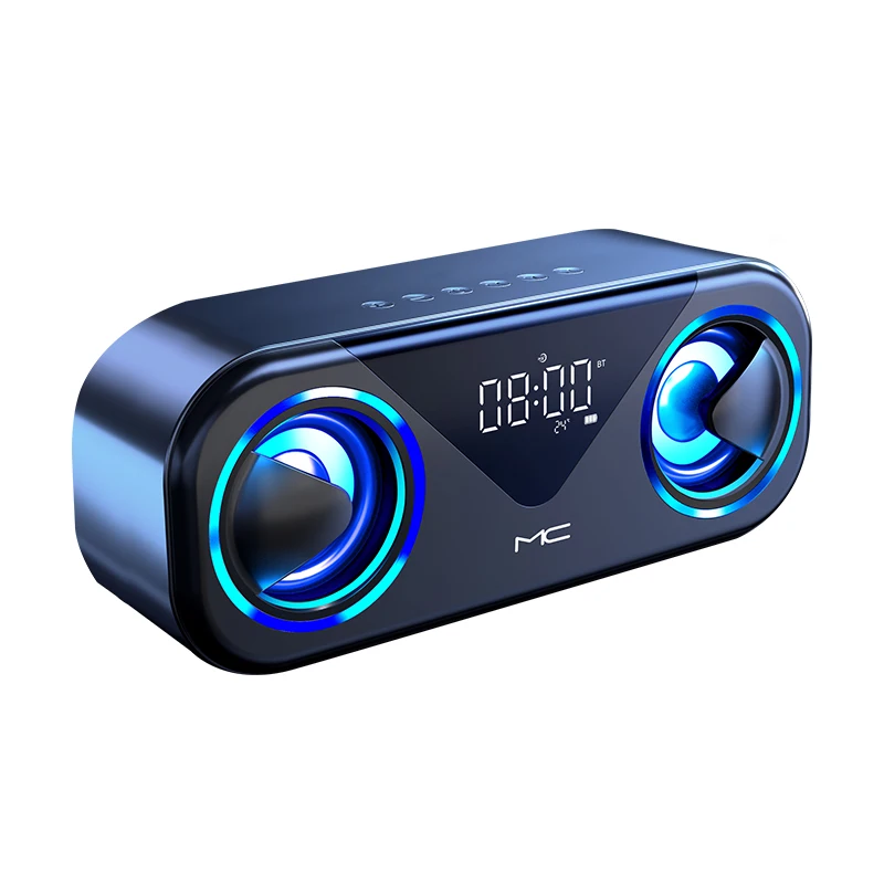 H9 BT Speaker Wireless Alarm Clock Home Mobile Phone Mini Stereo Subwoofer Smart Volume Dual Speaker
H9 BT Speaker Wireless Alarm Clock Home Mobile Phone Mini Stereo Subwoofer Smart Volume Dual Speaker