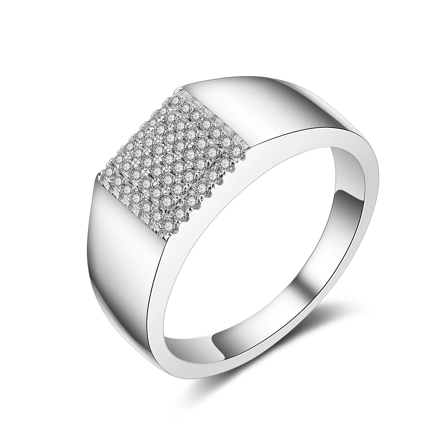 Wholesale Custom Luxury Full Of Diamond Wedding Ring Men Silver Vacuum Platinum Plating Rings
Wholesale Custom Luxury Full Of Diamond Wedding Ring Men Silver Vacuum Platinum Plating Rings