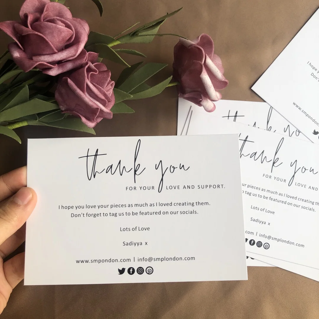 biodegradable custom logo printing logo luxury paper thank you/wedding /business /Christmas card, Black 
biodegradable custom logo printing logo luxury paper thank you/wedding /business /Christmas card, Black