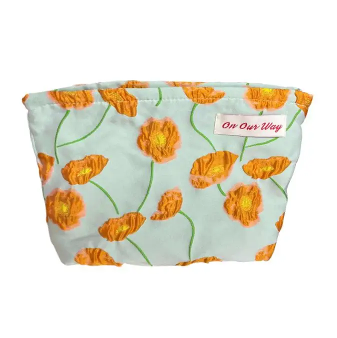 Wholesale Summer Mini Retro Girl Custom Embossed Flower Cosmetic Pouch Sweet Portable Jacquard Travel Makeup Organizer Bag
Wholesale Summer Mini Retro Girl Custom Embossed Flower Cosmetic Pouch Sweet Portable Jacquard Travel Makeup Organizer Bag