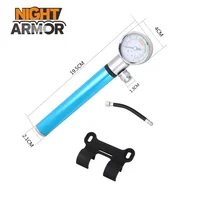 Aluminum alloy hand-held portable mountain bike bicycle air pump with mini high pressure manometer
Aluminum alloy hand-held portable mountain bike bicycle air pump with mini high pressure manometer